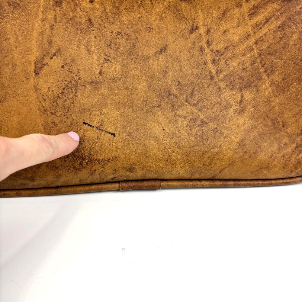 Vintage Argosy By Invicta Brown Retro Carry On Bag Luggage Weekender Retro - Picture 4 of 14